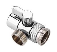 DEVIATORE UNIVERSALE con by-pass laterale in ottone per doccetta 1/2"