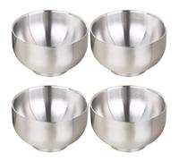 DEVICO Ciotole per cereali e zuppa 4 pezzi 19 once in acciaio inossidabile Insalata di riso
