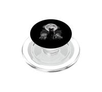Devil Cat And Moon Kitten Scary Black Cat Halloween PopSockets PopGrip per MagSafe