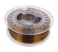 DEVIL DESIGN PETG-1.75-AMBER-TRANSPARENT Filamento