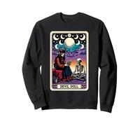 Devil Doll Tarocchi Carta Gotica e Demoniaca Rituale Felpa