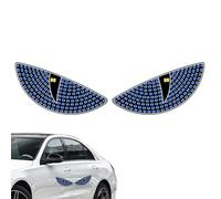 Devil Eyes Light per auto, a LED per parabrezza LED a lampada Dynamic Eye | Occhi per camion con segnaletica a LED, spia per gli occhi del parabrezza 'auto, occhi da diavolo plug-in USB, fantastici