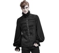 Devil Fashion Verendus Camicia Goth Per Uomo - Nera