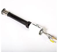 DEVIL-FORGE Bruciatore a gas modello DFCPROF (200.000 BTU), valvola a sfera, strozzatore dell'aria, per Fornace, Fucina a Gas Propano, Fabbricazione di Coltelli, Lavori di forgiatura, Professionale