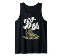 Devil Get Behind Me - Stivali da Combattimento Canotta