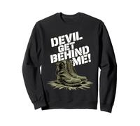 Devil Get Behind Me - Stivali da Combattimento Felpa