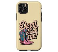 Devil Get Behind Me/stivali da cowboy Custodia per iPhone 11 Pro