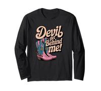 Devil Get Behind Me/Stivali da Cowboy Maglia a Manica