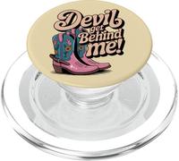 Devil Get Behind Me/stivali da cowboy PopSockets PopGrip per MagSafe