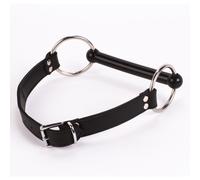 Devil Sticks Soft Lamb Leather Silicone Mouth Piece Black