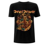 Devildriver Keep Away From Me Black autorizzato Uomo maglietta