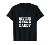 Deviled Egg Daddy Uovo Ripieno papà Divertente Maglietta