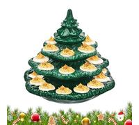 Deviled Egg Tray - PP, 20,3 cm, Porta Uova del Diavolo con Coperchio, Riutilizzabile, impilabile, per Le Feste Festive, Decorazione per Il Giorno del Ringraziamento, Pasqua, Brunch, P