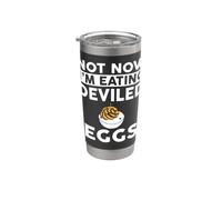 Deviled Eggs Apparel - Simpatico design per gli amanti delle uova Bicchiere termico in acciaio inox doppia parete