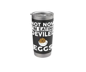 Deviled Eggs Apparel - Simpatico design per gli amanti delle uova Bicchiere termico in acciaio inox doppia parete