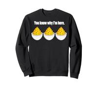 Deviled Eggs You Know Why Im Here Thanksgiving Men Women Kid Felpa
