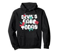 Devils Gioco Oggi Carino Demon Gamer Anime Felpa con Cappuccio
