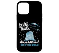 Devils Tower National Monument Out of This World! UFO divertente Custodia per iPhone 12 mini