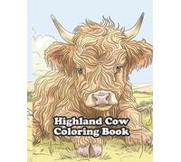Devin Sullivan Highland Cow Coloring Book (Tascabile) Highland Cow Coloring Book