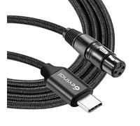 Devinal Cavo da XLR a USB C, cavo per microfono da USB C a XLR femmina, compatibile con smartphone Sumsung Google, Huawei, Xiaomi, o MacBook, 5 m