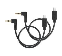 Devinal Cavo di sincronizzazione Timecode per Sony FX3 FX30 A7S3 A1, cavo da TRS a micro USB da 3,5 mm per Tentacle SYNC E Track E, design resistente anti-groviglio, 28 cm