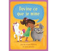 Devine ce que je mime (boîte avec cartes): Jeu de mime hilarant et sans paroles
