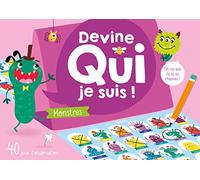 Devine qui je suis ! Monstres: 40 jeux d'observation