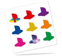Devino® Adesivo per Console PS5 Fat/Slim Disc/Digital Classic Logo Skin, Accessori in Vinile (Foglio di Adesivi, PS5 Slim)