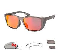Devinuman Fishing Glasses, Aquavision Fishing Retro Polarised Sunglasses, Protection Trendy Round Sunglasses, For Men Women (Xl05)