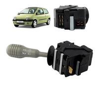Devio luci compatibile per Twingo 1 (1996-2007) comando fari, luci, indicatori di direzione, clacson (grigio) 7701046629 | 7701054305 | 61460061