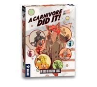 DEVIR A Carnivore Did It! - Gioco da Tavolo Cooperativo di Deduzione e Investigazione, Risolvi 2000 Casi con la Logica, 1-5 Giocatori, Edizione in Lingua Italiana