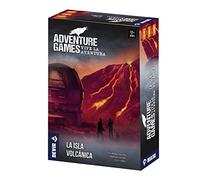 Devir - Adventure Games: L'isola vulcanica, gioco da tavolo cooperativo e strategia per 12 anni (BGAGVOLSP)