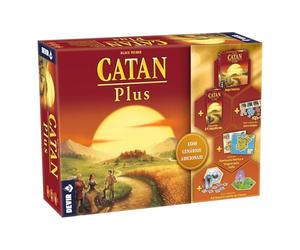Devir BGCATPLUS3PT Catan Plus Gioco da tavolo, Edizione 2023 PT in Portoghese