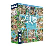 DEVIR - Città- Azione e risorse Gioco di costruzione della città - Giochi da tavolo competitivi e strategici per adulti e bambini - da 2 a 4 giocatori, per bambini dai 10 anni in su