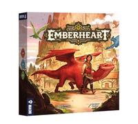 DEVIR Emberheart - Gioco da Tavolo Strategico Fantasy con Draghi, Piazzamento Lavoratori e Gestione Risorse, 2-4 Giocatori, Edizione in Lingua Italiana