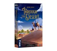 DEVIR Through The Desert - Gioco da Tavolo Strategico Astratto, Piazzamento Tessere, Classico di Reiner Knizia, 2-5 Giocatori, Multilingua IT ES PT