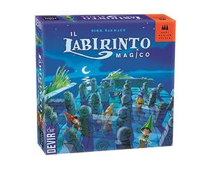 DEVIR Il Labirinto Magico - Gioco da Tavolo per Bambini, Gioco di Memoria e Percorso, 1-4 Giocatori, 6+, Edizione in Italiano