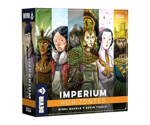 Devir - Imperium: Orizzonti, Gioco da Tavolo Strategico di Civilizzazioni, Espansione, Conquista e Scienza, 1-4 Giocatori, 14+ anni (BGIHSP)