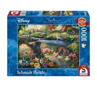 Schmidt, Thomas Kinkade: Disney Alice in Wonderland Puzzle - 1000pc, Puzzle, Ages 12+, 1 Players