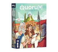 Devir Quorum: Gioco di carte strategico dell'Impero Romano per 2-4 giocatori, dai 14 anni in su, 45 minuti di gioco