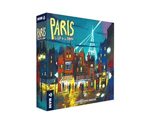 DEVIR Thames & Kosmos Paris: La Cite de la Lumiére - Tile Placement Game - Competitive Strategy Board Games for Adults & Kids - 2 Players - Ages 8+, BGPAREN