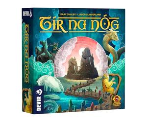 Devir - Tír na nÓg - Gioco da tavolo strategico, 1-5 giocatori, età 10+, 45 min, mitologia celtica, posizionamento dei lavoratori e gestione della mano (BGTIRSP)