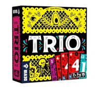 Devir - Trio, Versione Spagnola, Gioco Party, Carte, Gioco con gli amici, Veloce e Divertente (BGTRISP)