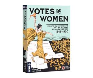 Devir - Votes For Women, Gioco Da Tavolo, Gioco sulla 1a Onda del Femminismo, Gioco con gli amici, Gioco da Solo, Modalità Solitaria, Partenza 14 Anni (BGVOTSP)