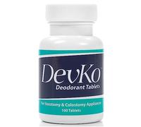 Devko "Devko ostomia sacchetti, deodoranti, carbone, 100 compresse