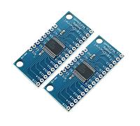 DEVMO 2PCS CD74HC4067 16 Canali Analogico Digitale Multiplexer MUX Breakout Board CD74HC4067 Modulo Preciso Compatibile con Arduino DIY