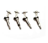 DEVMO 4Pack Metallo CVD Universale Drive Joint Albero Trasmissione Compatibile con WL-Toys 1/28 K969 K979 K989 K999 P929 P939 RC 4WD Breve Corso Drift Auto Aggiornamento Parti