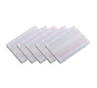 DEVMO 5pcs 400 fascette mini basetta senza saldatura universale 400 contatti Breadboard 400 punti prototipazione Shield per elettronica testig fai da te