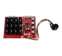 DEVMO Controller del motore, regolatore di velocità del motore PWM DC, 10-50 V, 60 A, ad alta potenza, modulo di controllo PWM, 12 V, 24 V, 48 V, 3000 W, cavo di prolunga con interruttore