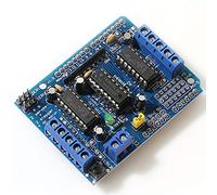 DEVMO Scheda di espansione L293D Motor Drive Shield compatibile con Ar-duino Duemilanove Mega UNO R3 AVR ATMEL